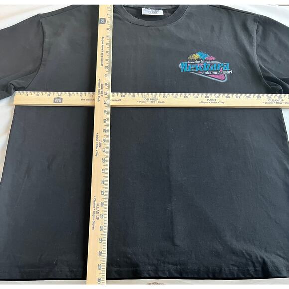 Mens NewBara Black Retro Graphic Oversized 100% Cotton Graphic T Shirt Size XL - Picture 7 of 8